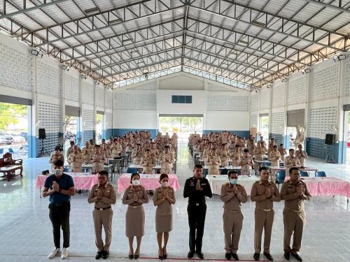 พช.ศิลาลาด ร่วมประชุมกำนันผู้ใหญ่บ้านและหัวหน้าส่วนราชการระดับอำเภอประจำเดือน เมษายน 2569